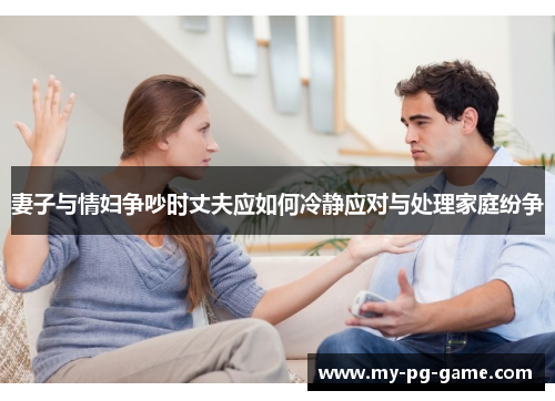 妻子与情妇争吵时丈夫应如何冷静应对与处理家庭纷争