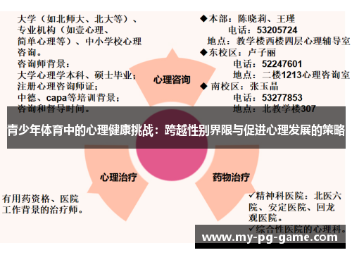 青少年体育中的心理健康挑战：跨越性别界限与促进心理发展的策略