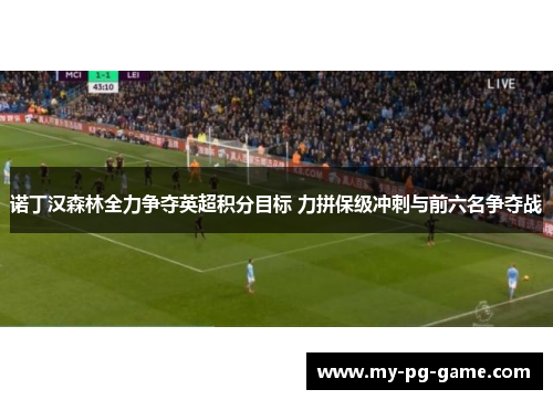 诺丁汉森林全力争夺英超积分目标 力拼保级冲刺与前六名争夺战