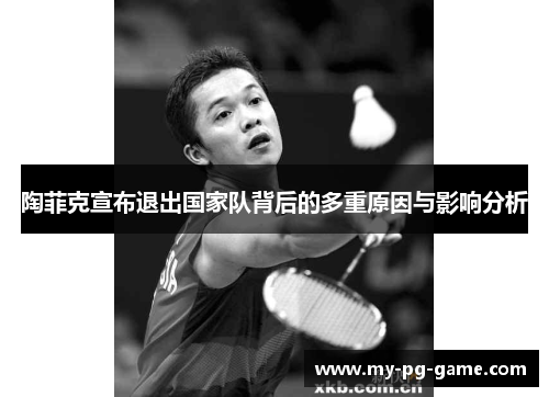 陶菲克宣布退出国家队背后的多重原因与影响分析